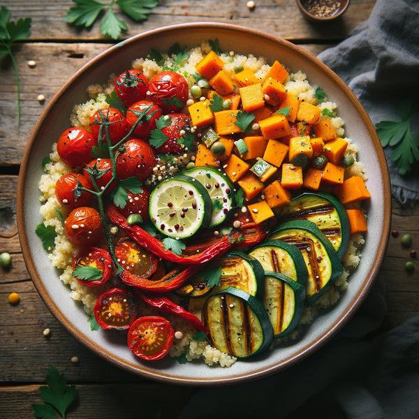 Quinoa & Roasted Vegetable Bowl Recipe