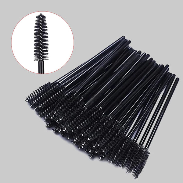 50/1000pcs Disposable Eyelash Brushes Eyelashes Extension Tools Eyebrow Brush