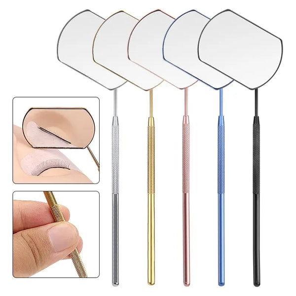 1 PCs Lash Extension Mirror Eyelash Extension Grafting Tools