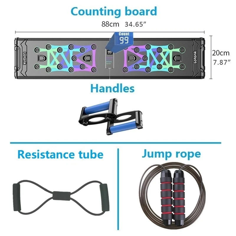 Multifunctional Push-Up Board: Elevate Your Home Workouts