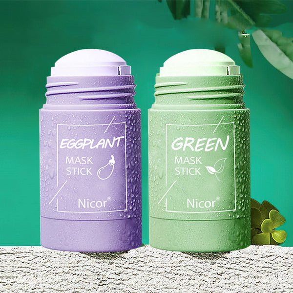HolHealth's Purify & Glow Mask Duo: Green Tea & Eggplant Cleansing Masks